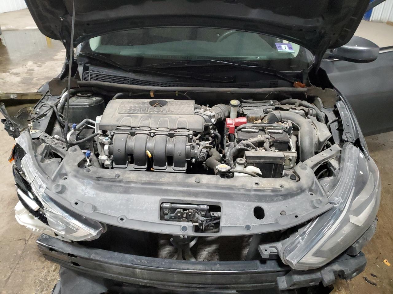 2017 Nissan Sentra VIN 3N1AB7AP2HL716628 Copart auction photo, front end damage thumbnail 11