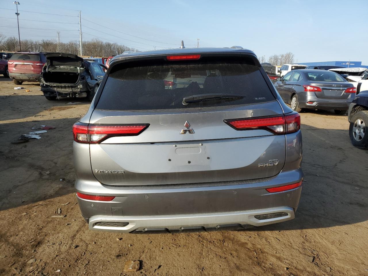 2024 Mitsubishi Outlander VIN JA4T5WA93RZ042535 Copart auction photo, front end / side damage thumbnail 6