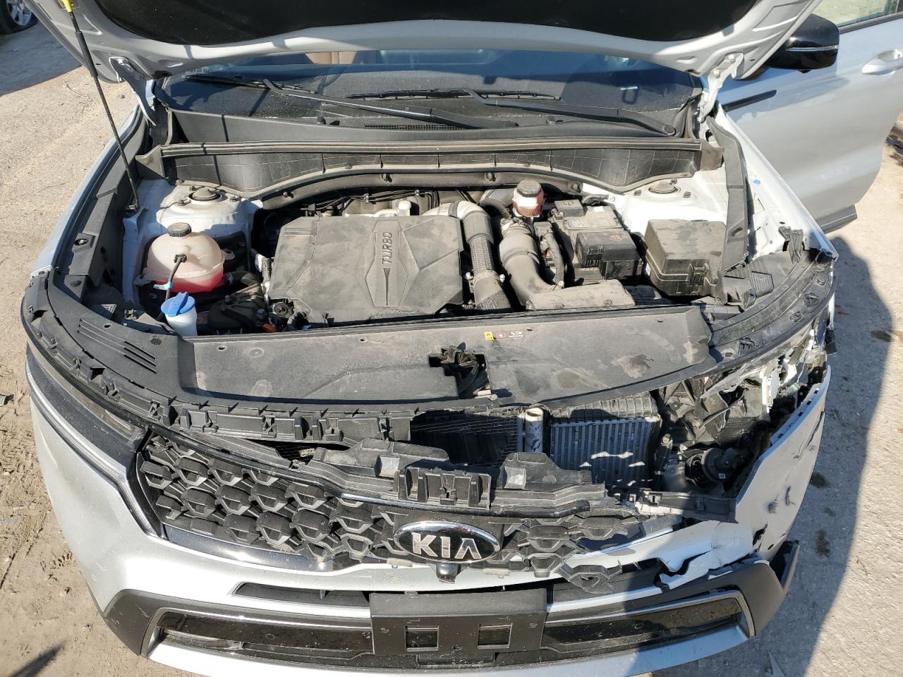 2021 KIA Sorento VIN 5XYRKDLF3MG011485 Copart auction photo, front end / rear end damage thumbnail 12