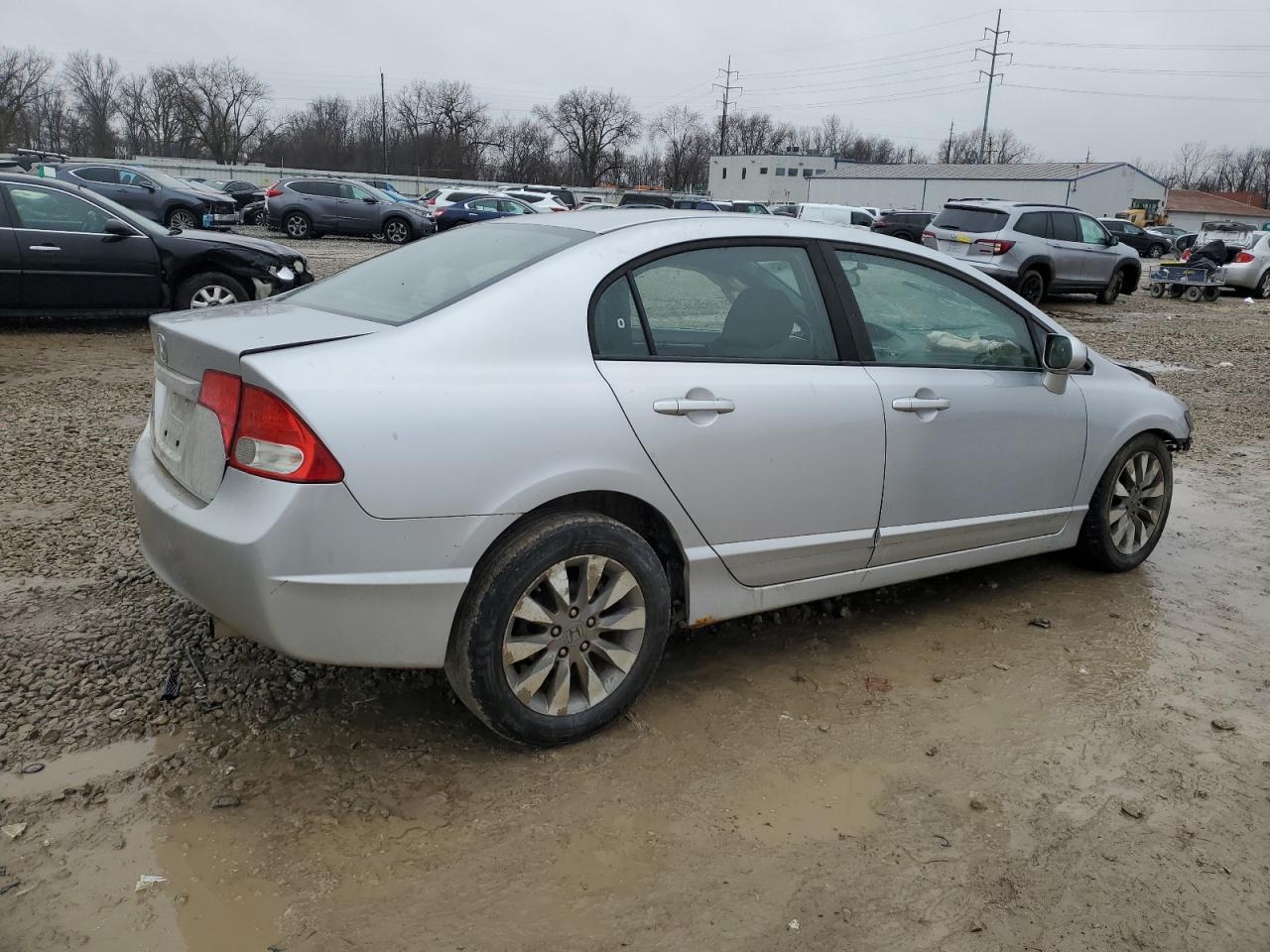 2010 Honda Civic VIN 19XFA1F8XAE020243 Copart auction photo, front end / rear end damage thumbnail 3