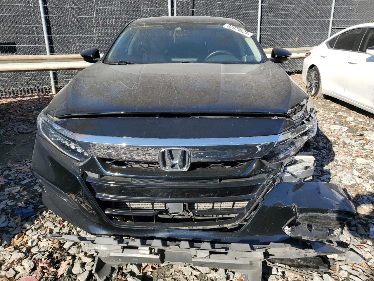 2018 Honda Accord VIN 1HGCV1F99JA144556 Copart auction photo, front end / rear end damage thumbnail 5