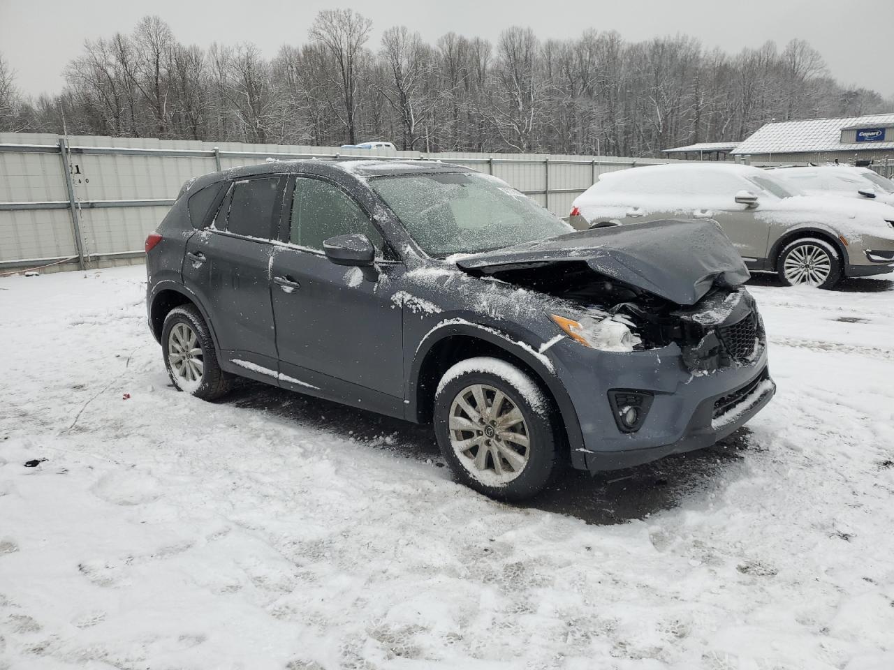 2014 Mazda CX-5 VIN JM3KE4CY3E0415895 Copart auction photo, front end / mechanical damage thumbnail 4