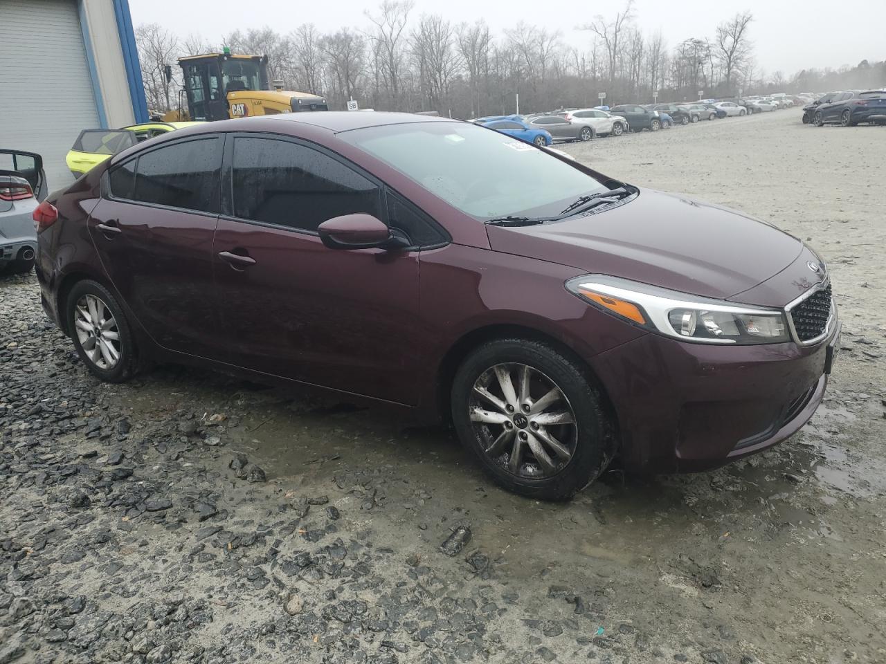 2017 KIA Forte VIN 3KPFL4A72HE132863 Copart auction photo, minor dent/scratches damage thumbnail 4