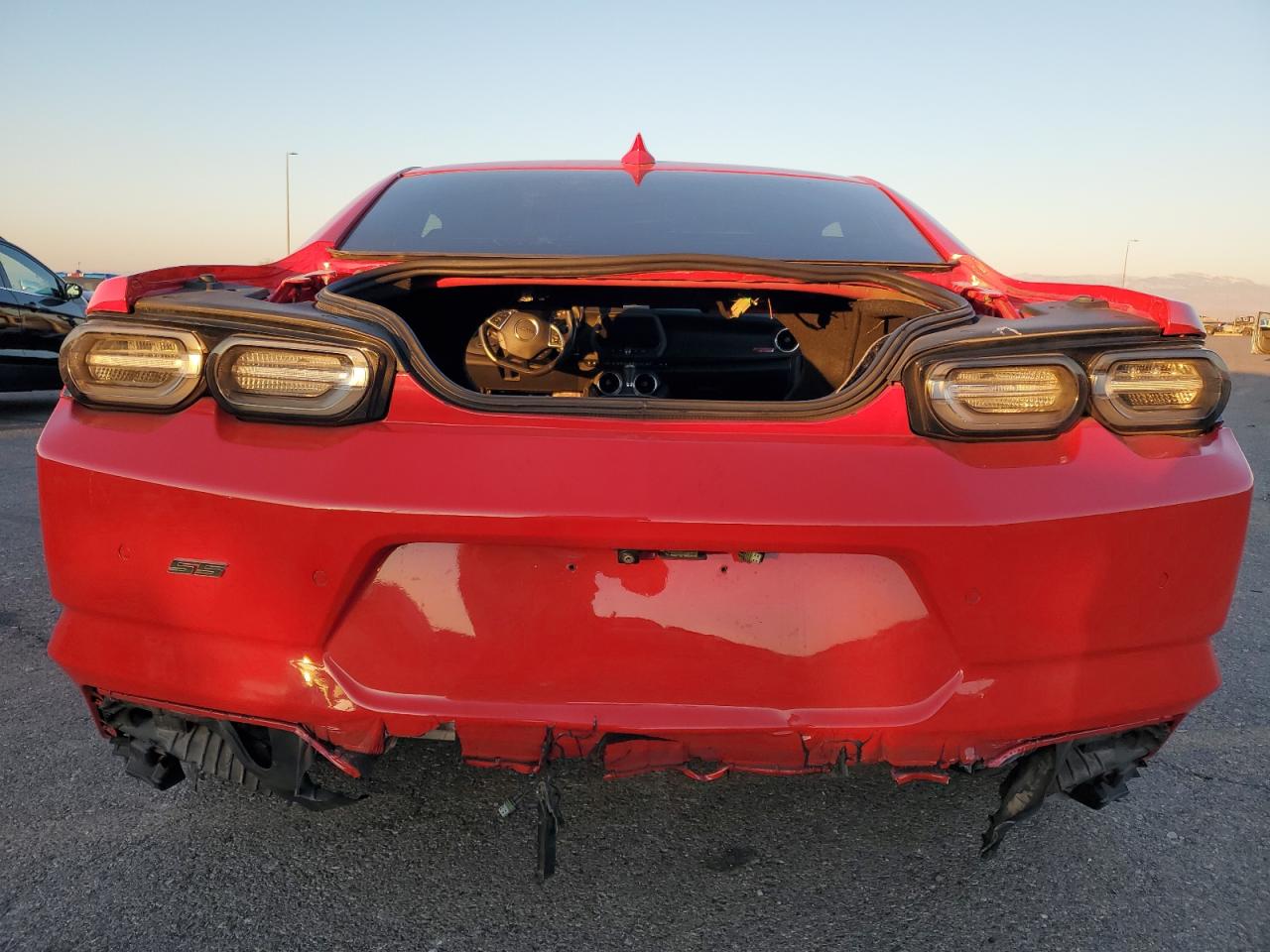 2019 Chevrolet Camaro VIN 1G1FH1R76K0131566 Copart auction photo, vandalism / stripped damage thumbnail 6