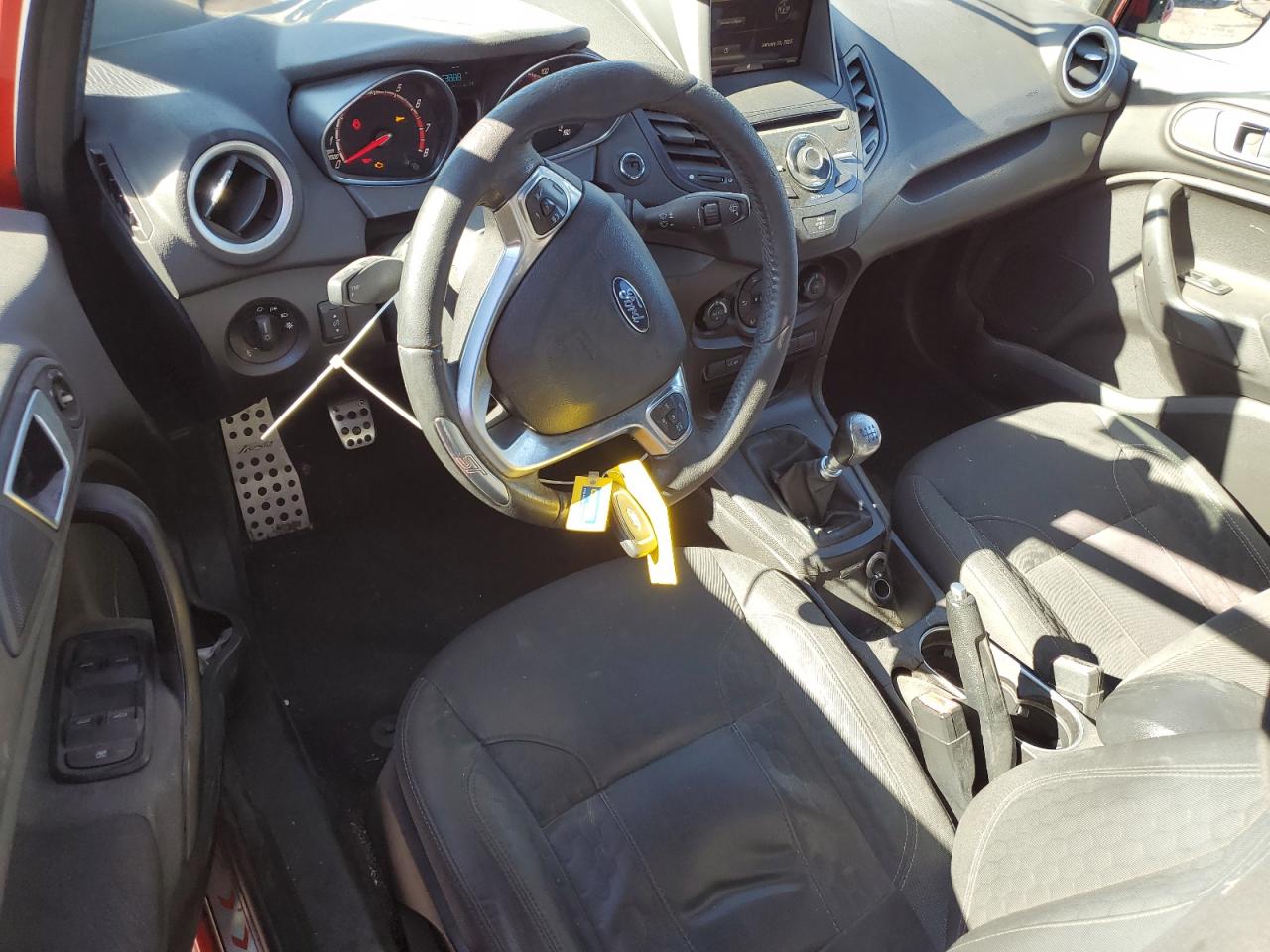 2014 Ford Fiesta VIN 3FADP4GX1EM243818 Copart auction photo, front end damage thumbnail 8