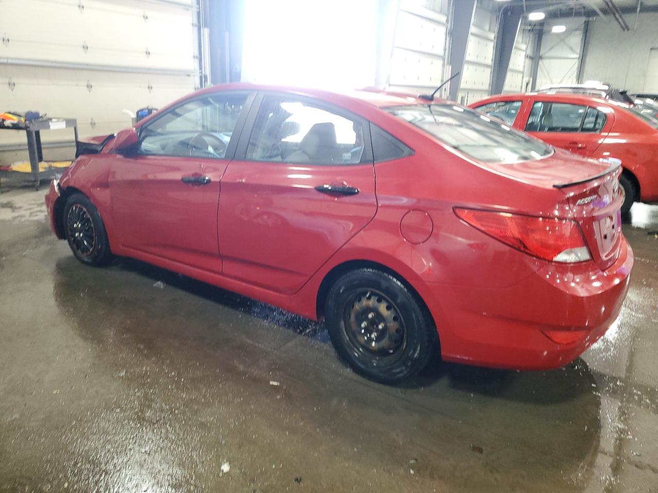2016 Hyundai Accent VIN KMHCT4AE4GU089608 Copart auction photo, front end damage thumbnail 2