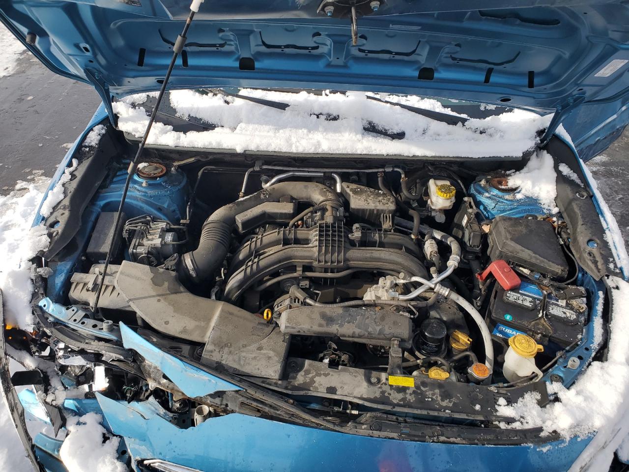 2018 Subaru Impreza VIN 4S3GTAA63J3712226 Copart auction photo, side / front end damage thumbnail 12
