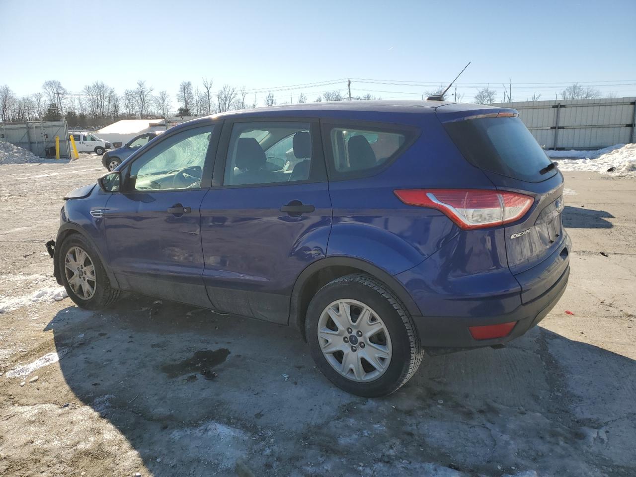 2015 Ford Escape VIN 1FMCU0F70FUB50886 Copart auction photo, front end / side damage thumbnail 2