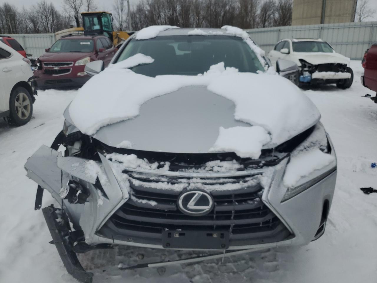 2016 Lexus NX VIN JTJBARBZ4G2069114 Copart auction photo, front end damage thumbnail 5