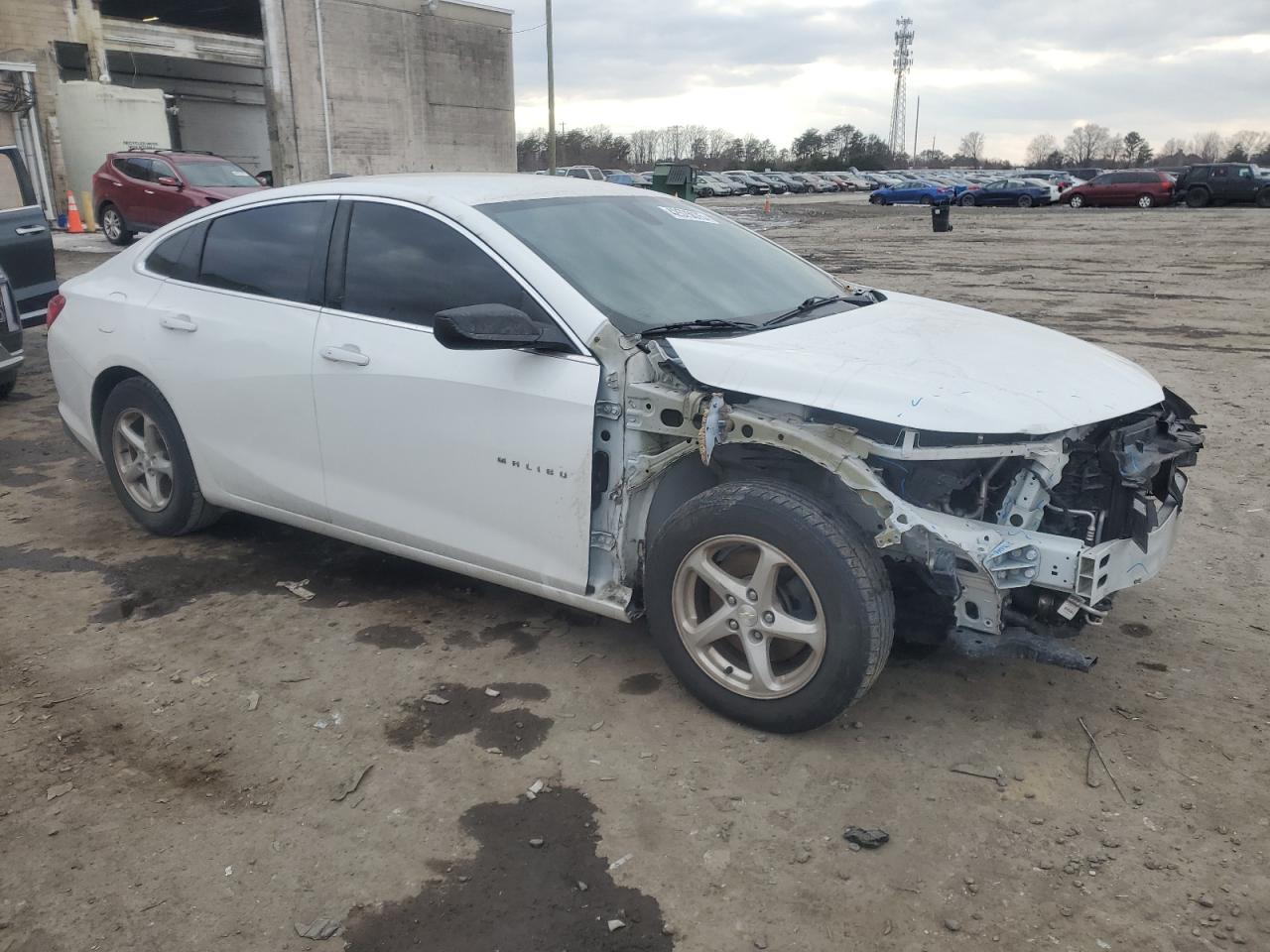 2017 Chevrolet Malibu VIN 1G1ZC5ST2HF238792 Copart auction photo, front end / minor dent/scratches damage thumbnail 4