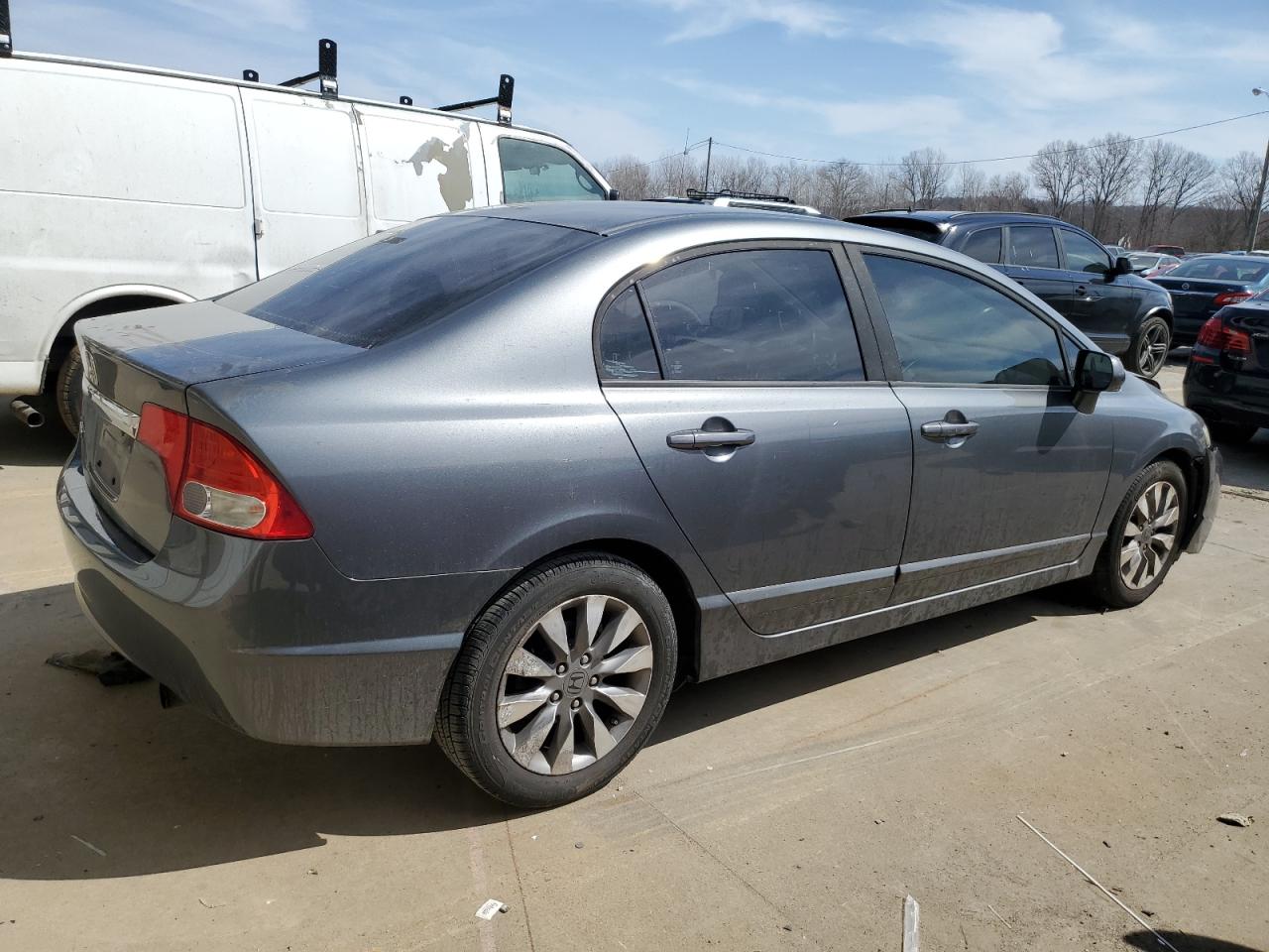 2009 Honda Civic VIN 1HGFA16919L016398 Copart auction photo, front end damage thumbnail 3