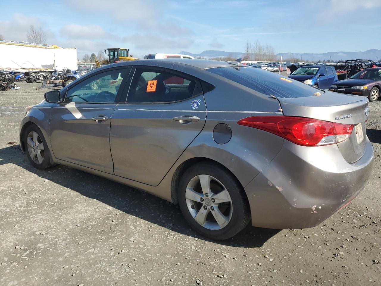 2013 Hyundai Elantra VIN 5NPDH4AE9DH302147 Copart auction photo, front end damage thumbnail 2