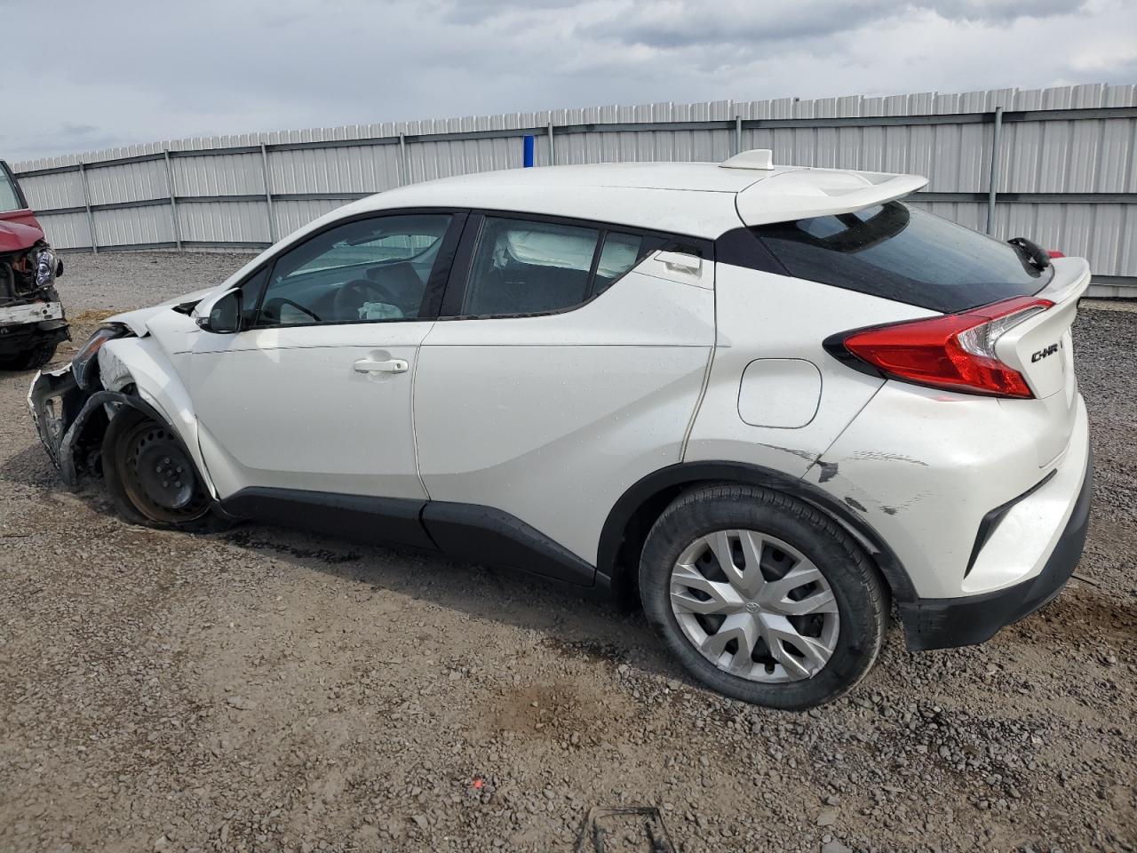 2021 Toyota C-HR VIN NMTKHMBX7MR124903 Copart auction photo, front end / side damage thumbnail 2