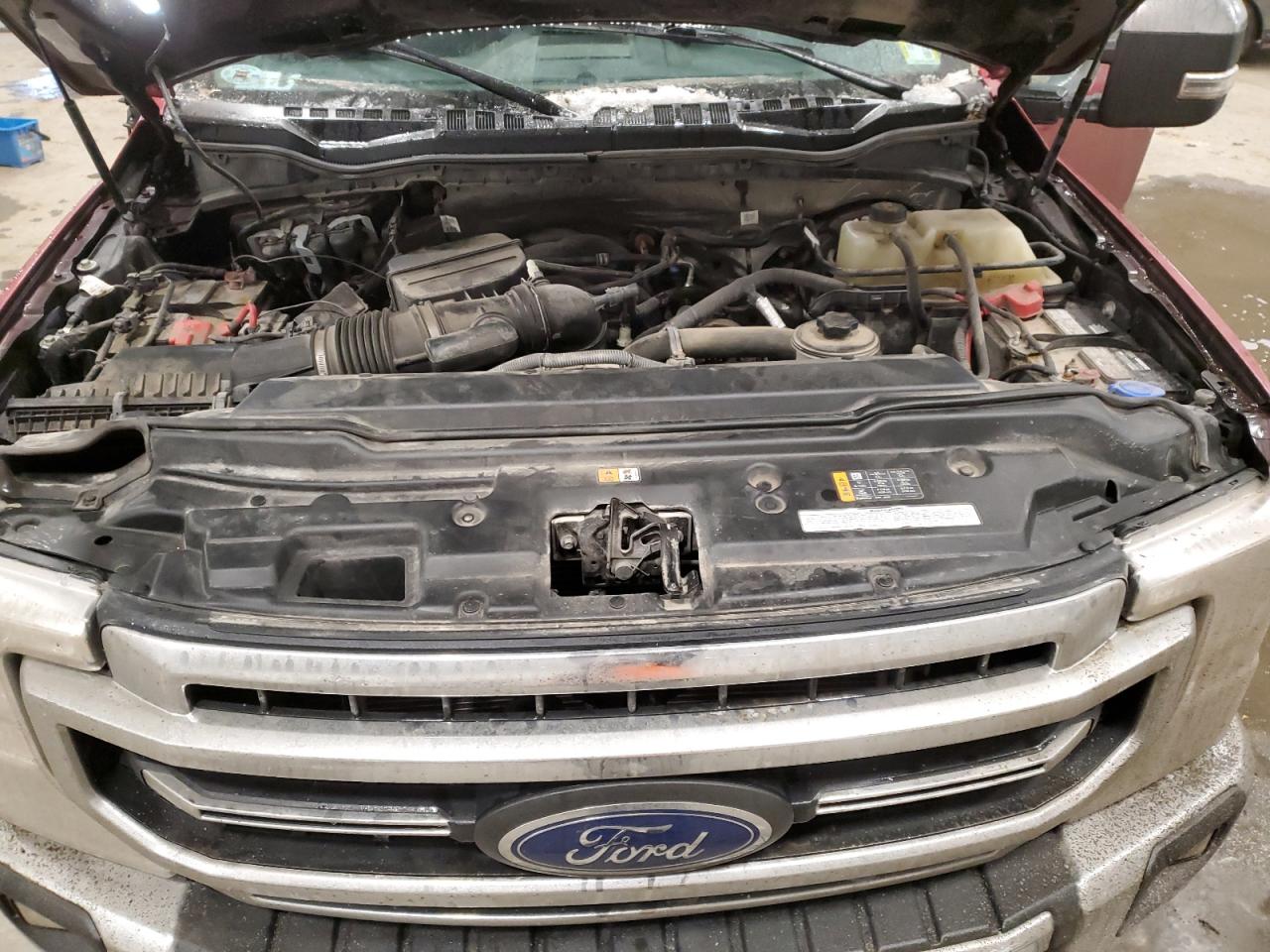 2021 Ford F250 VIN 1FT7W2BN2MEC83883 Copart auction photo, side / rear end damage thumbnail 11