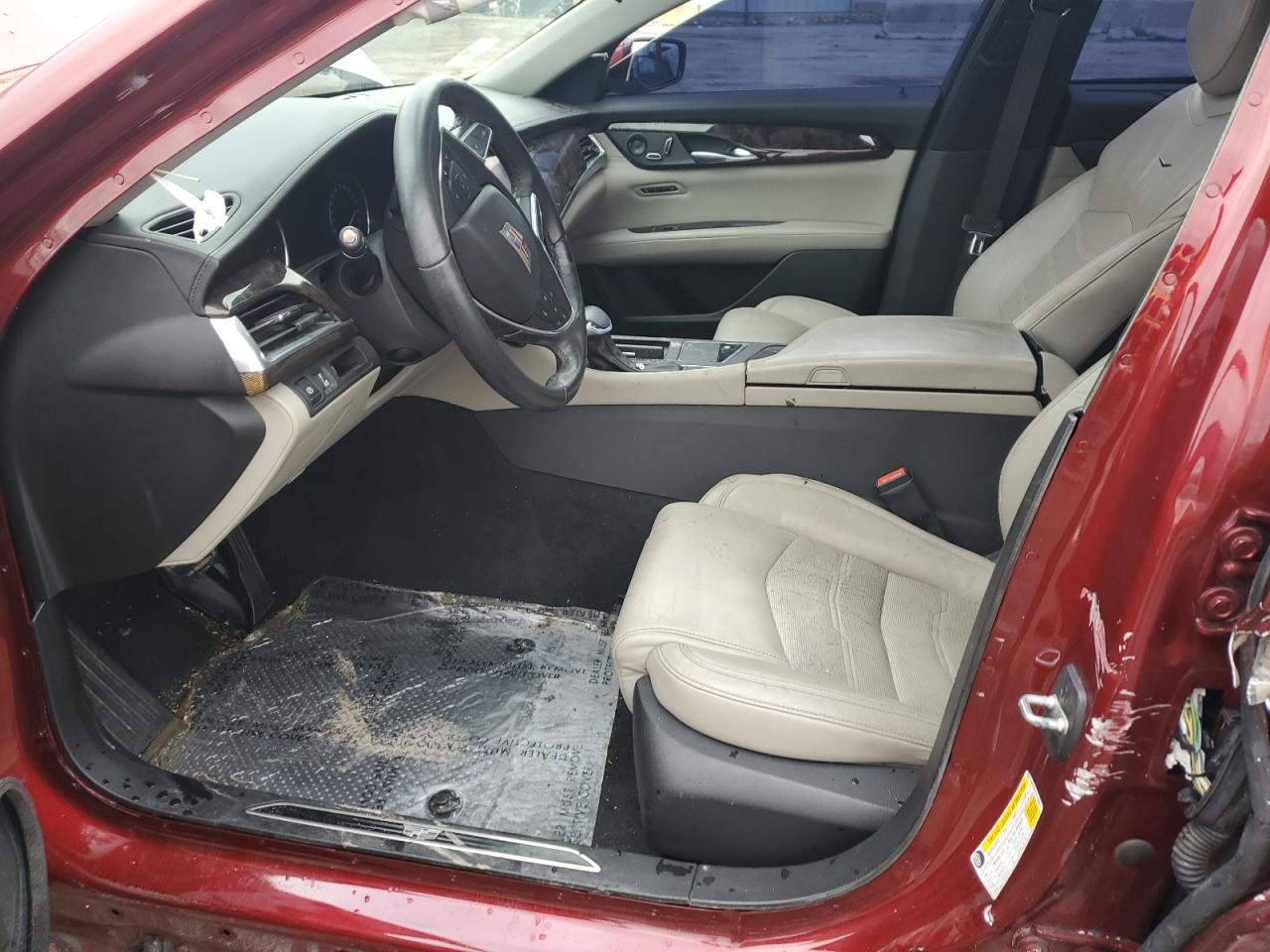 2016 Cadillac CT6 VIN 1G6KD5RS2GU166881 Copart auction photo, all over damage thumbnail 7