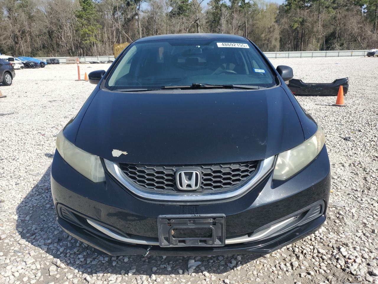 2014 Honda Civic VIN 19XFB2F57EE085470 Copart auction photo, rear end / minor dent/scratches damage thumbnail 5