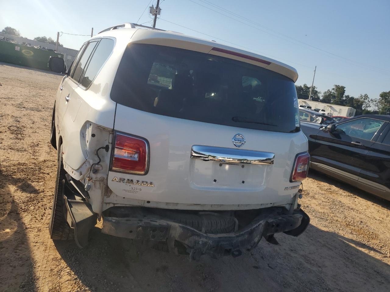 2017 Nissan Armada VIN JN8AY2NF9H9304834 Copart auction photo, front end / rear end damage thumbnail 6