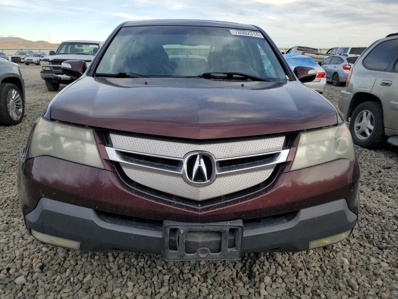2008 Acura MDX VIN 2HNYD28308H537809 Copart auction photo, all over damage thumbnail 5