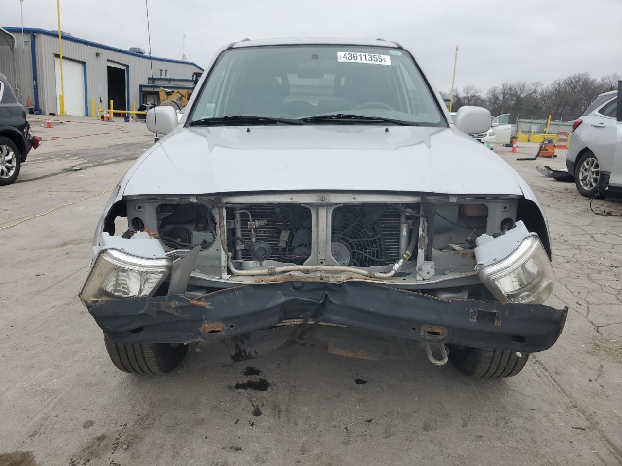 2002 Suzuki XL7 VIN JS3TX92V124112454 Copart auction photo, front end / side damage thumbnail 5