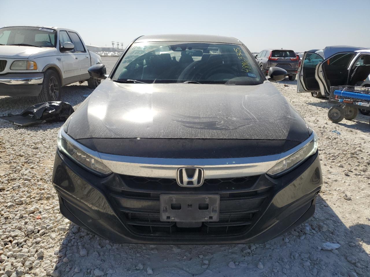 2019 Honda Accord VIN 1HGCV1F13KA158447 Copart auction photo, rear end damage thumbnail 5