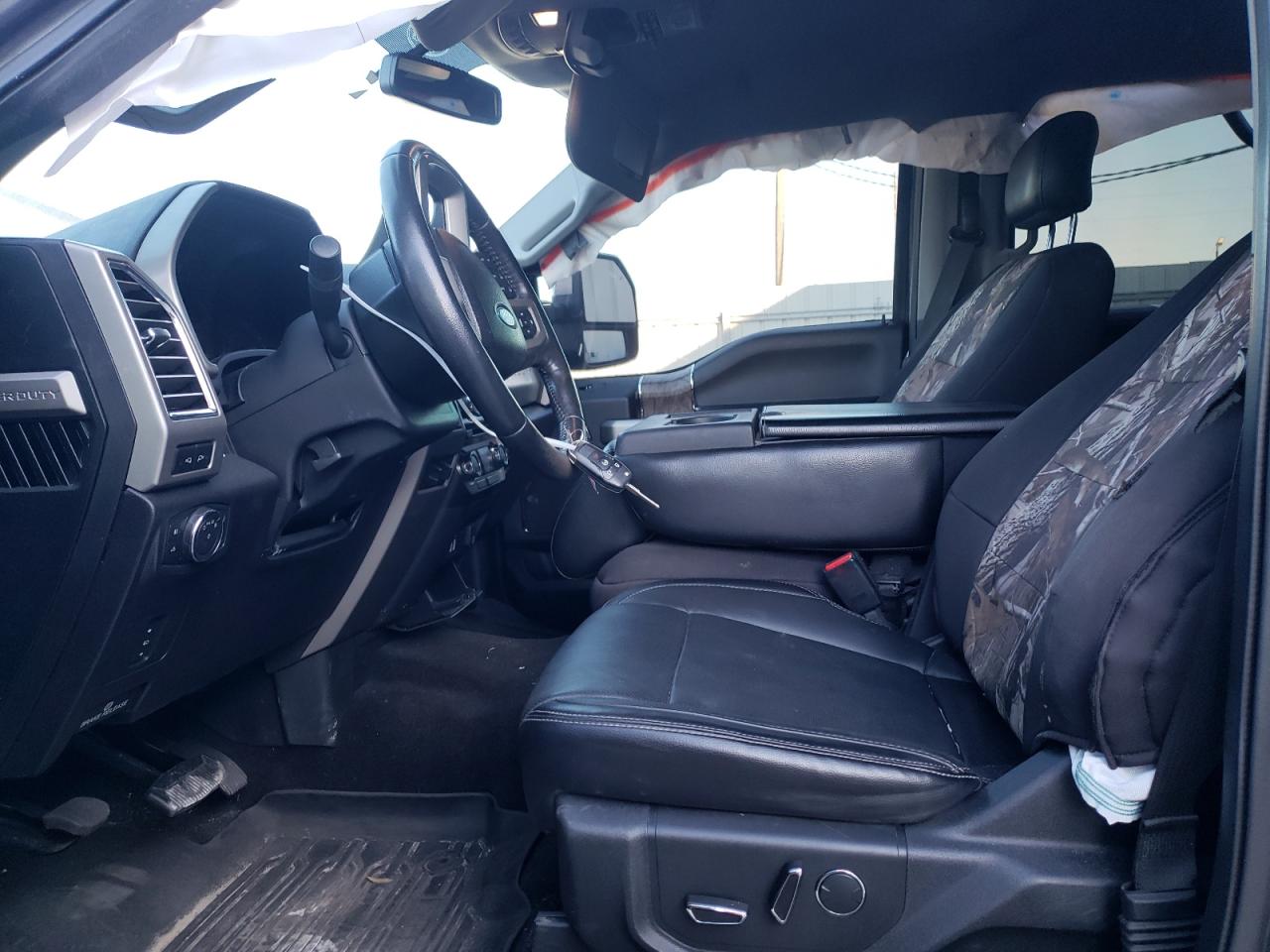 2017 Ford F250 VIN 1FT7W2B68HEE61603 Copart auction photo, side / rear end damage thumbnail 7