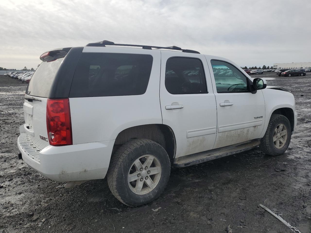 2013 GMC Yukon VIN 1GKS2AE00DR361252 Copart auction photo, front end / side damage thumbnail 3