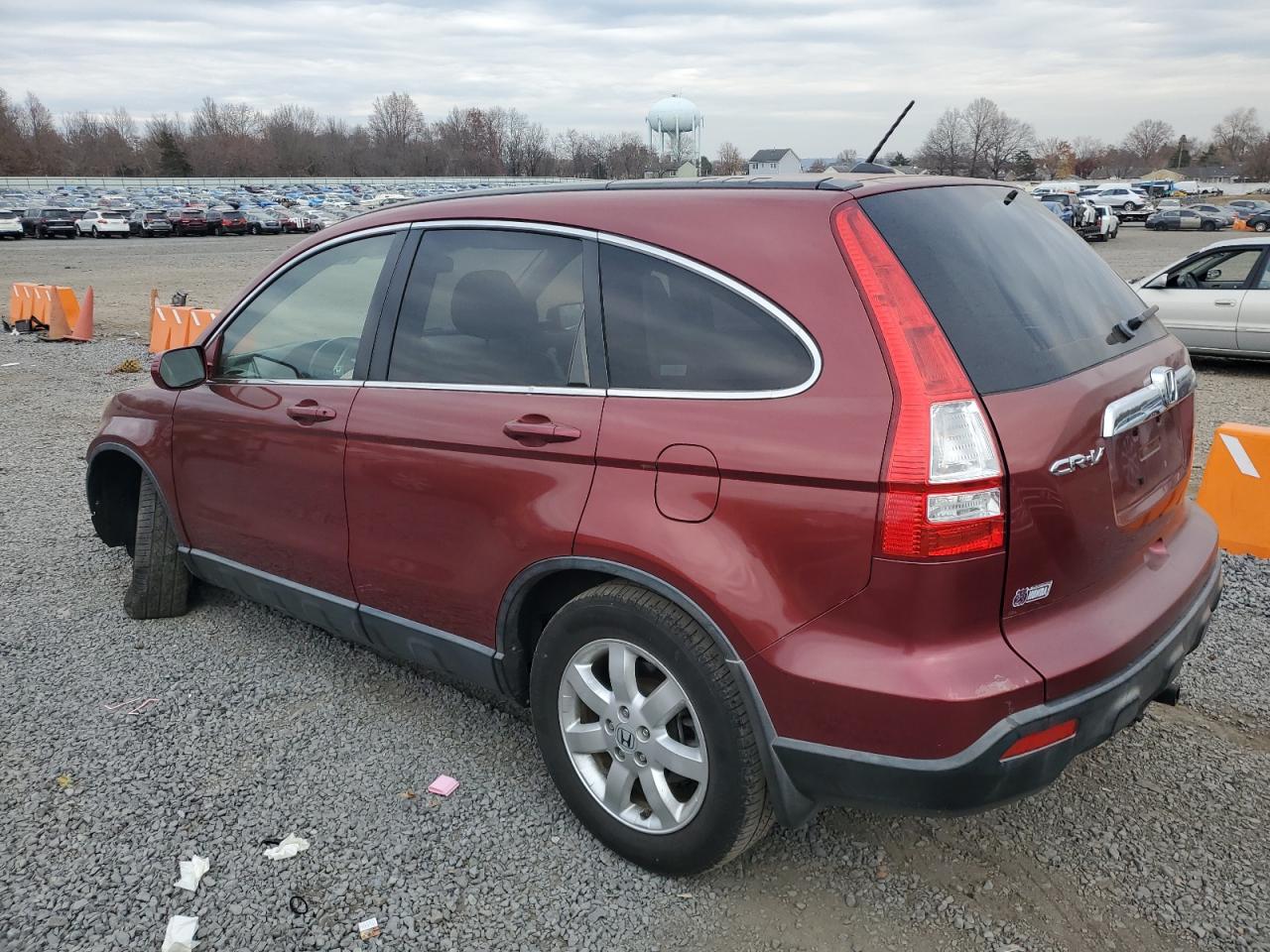 2007 Honda CR-V VIN JHLRE48787C016878 Copart auction photo, front end damage thumbnail 2