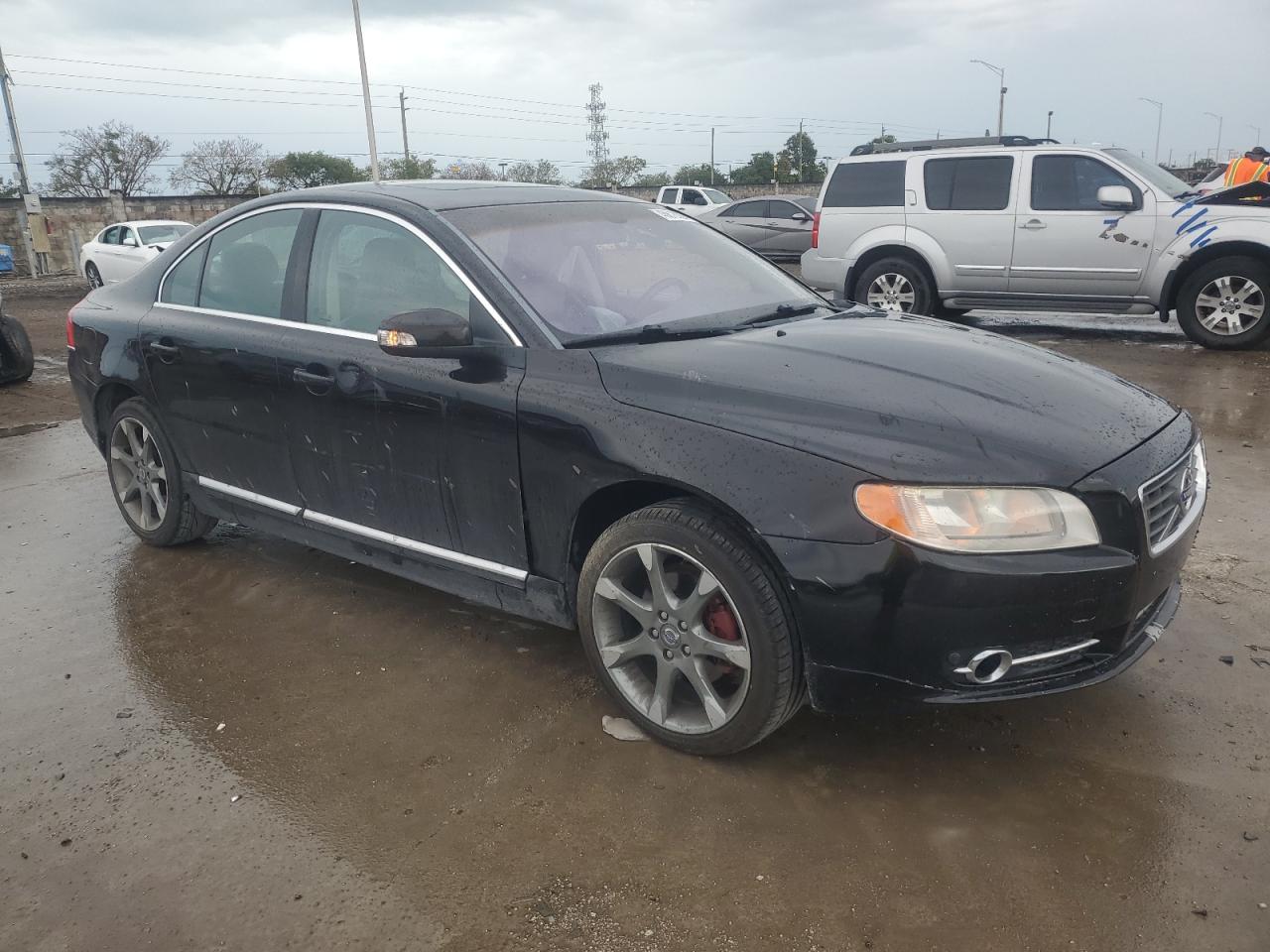 2010 Volvo S80 VIN YV1982AS6A1118345 Copart auction photo, all over damage thumbnail 4