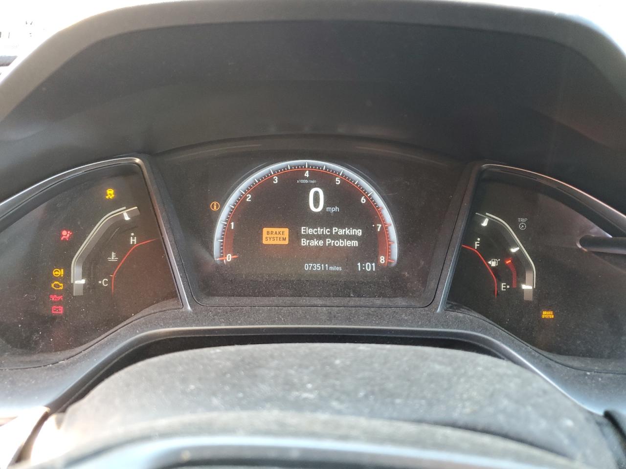 2019 Honda Civic VIN 2HGFC3A50KH751824 Copart auction photo, water/flood damage thumbnail 12