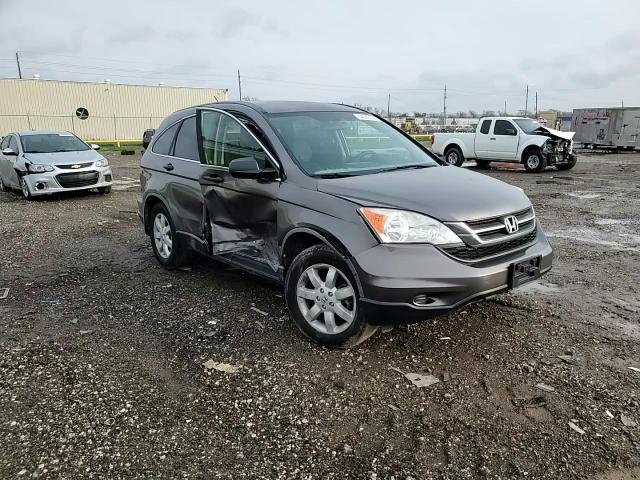 2011 Honda CR-V VIN 5J6RE4H46BL056768 Copart auction photo, front end / side damage thumbnail 11