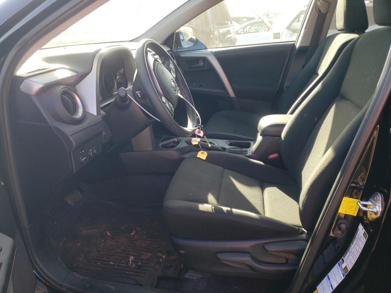2017 Toyota RAV 4 VIN 2T3BFREVXHW622824 Copart auction photo, front end / side damage thumbnail 7