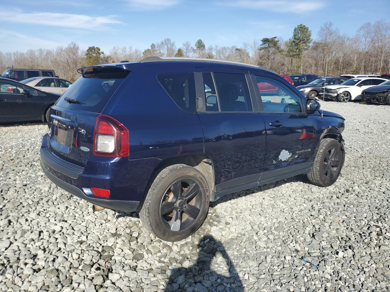 2016 Jeep Compass VIN 1C4NJDEB1GD810437 Copart auction photo, front end damage thumbnail 3