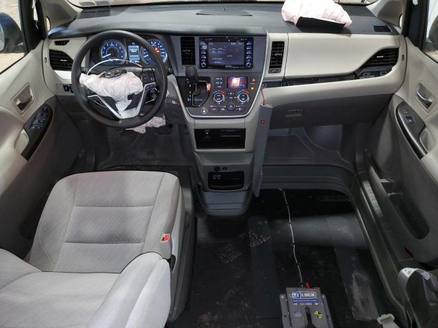 2020 Toyota Sienna VIN 5TDKZ3DC5LS044615 Copart auction photo, front end / side damage thumbnail 8