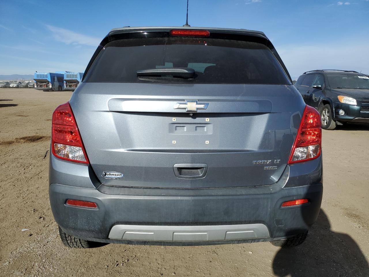 2015 Chevrolet Trax VIN KL7CJRSB8FB083166 Copart auction photo, front end damage thumbnail 6