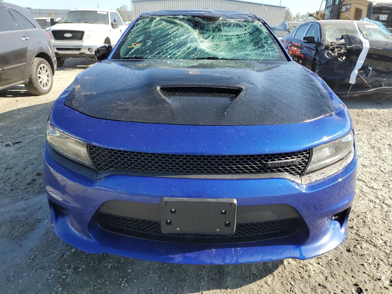 2020 Dodge Charger VIN 2C3CDXHG3LH248629 Copart auction photo, all over / top/roof damage thumbnail 5
