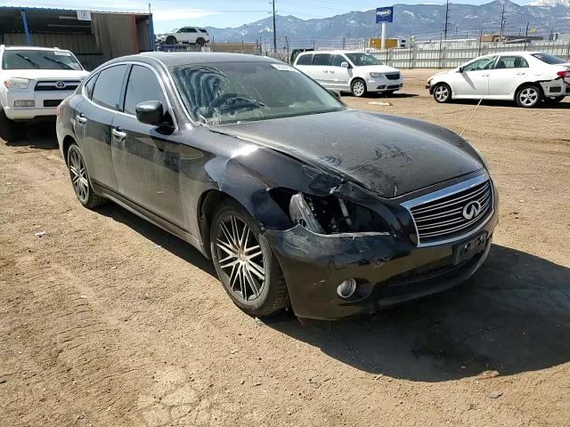 2012 Infiniti M VIN JN1AY1AR2CM580254 Copart auction photo, front end damage thumbnail 11