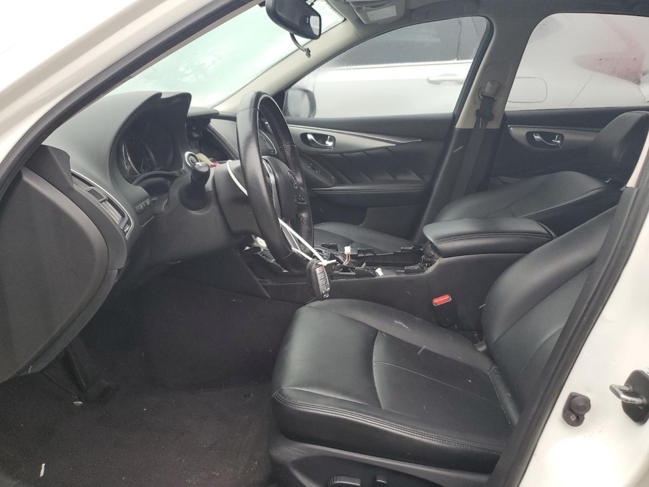 2020 Infiniti Q50 VIN JN1EV7AR6LM256981 Copart auction photo, vandalism / rear end damage thumbnail 7