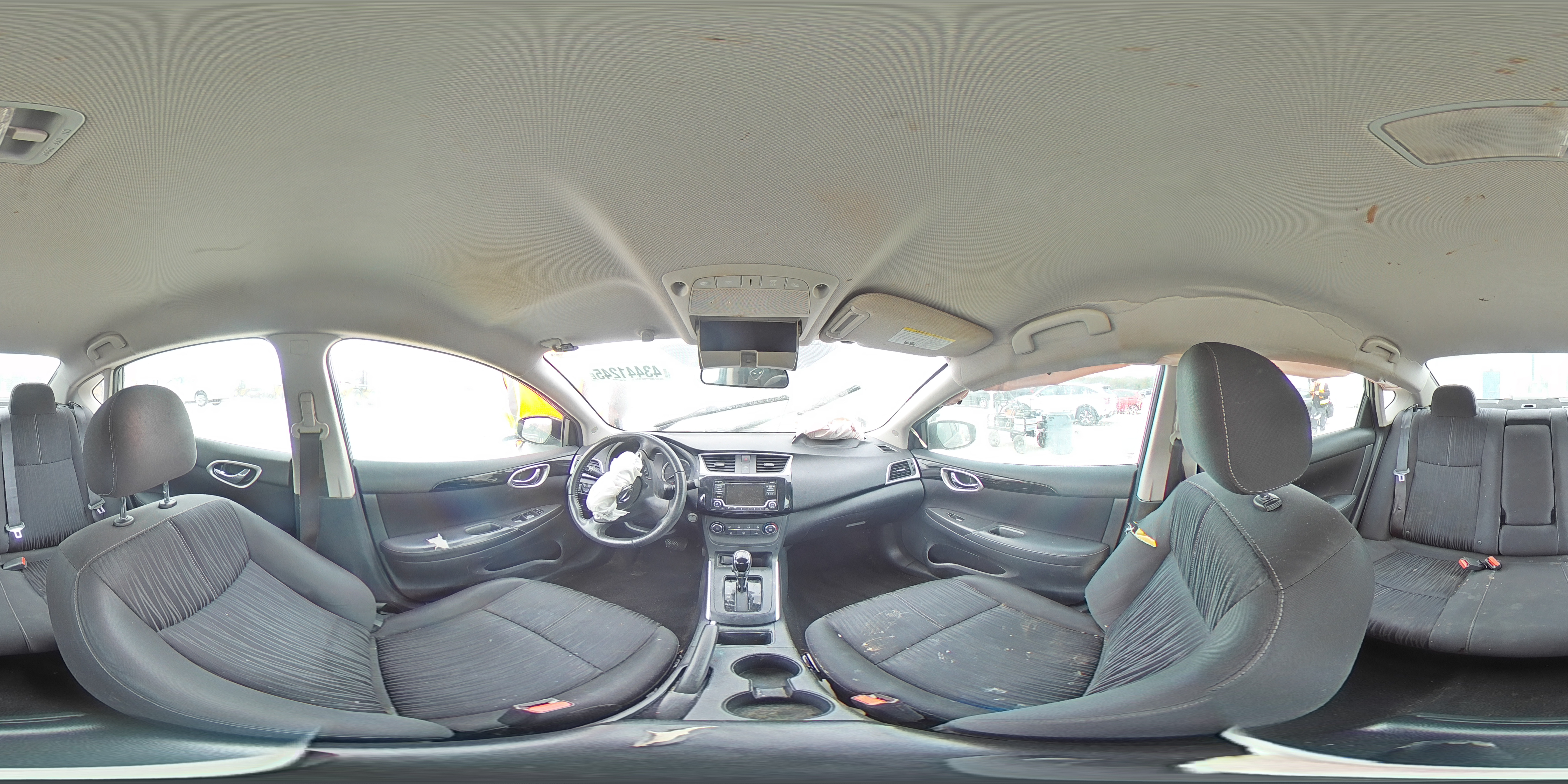 2017 Nissan Sentra VIN 3N1AB7AP7HY354928 Copart auction photo, front end damage thumbnail 12