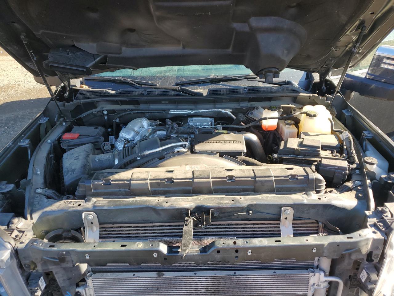 2022 GMC Sierra VIN 1GT49REY9NF242283 Copart auction photo, front end damage thumbnail 11