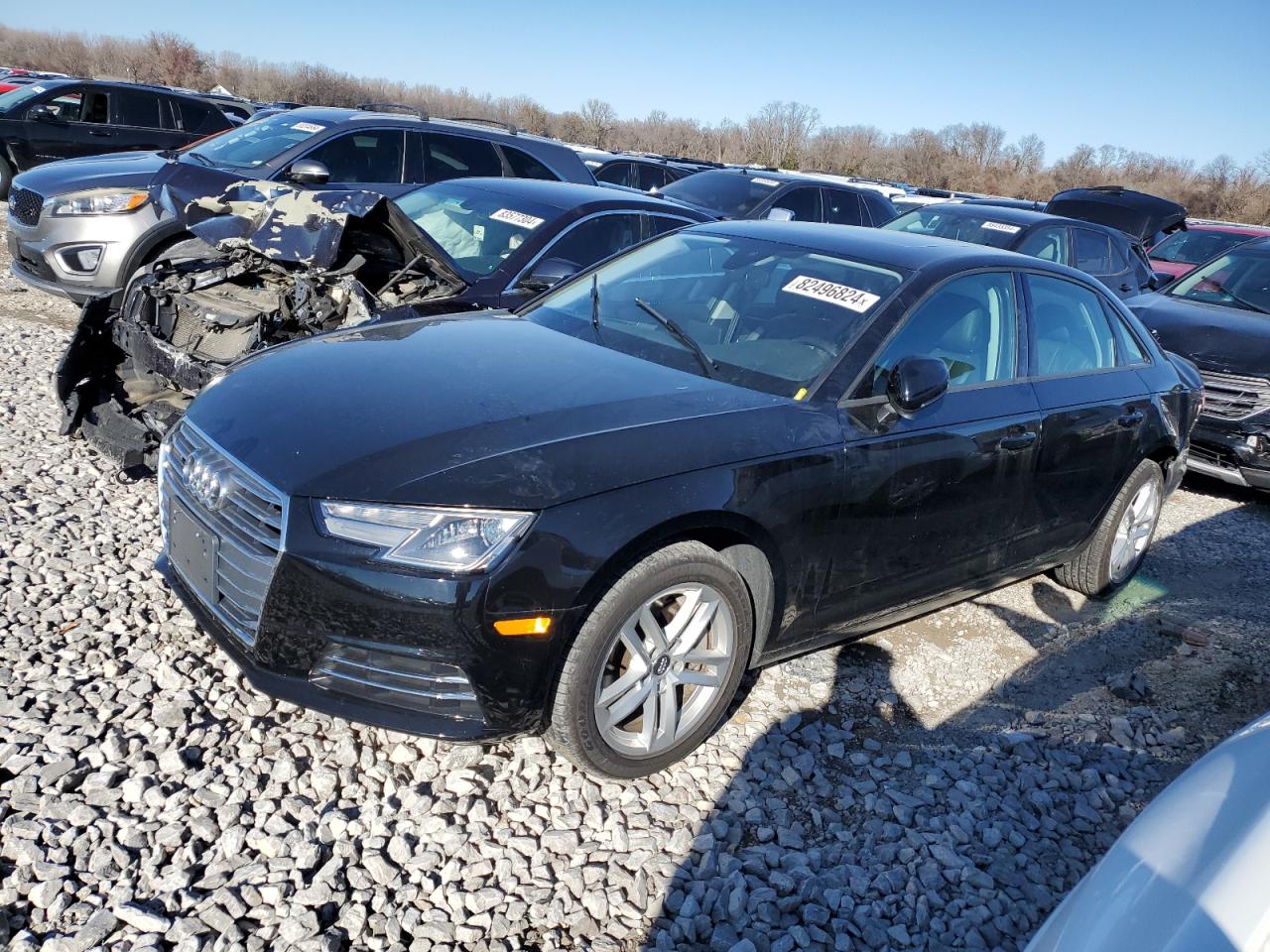 2017 Audi A4 VIN WAUANAF47HN052470