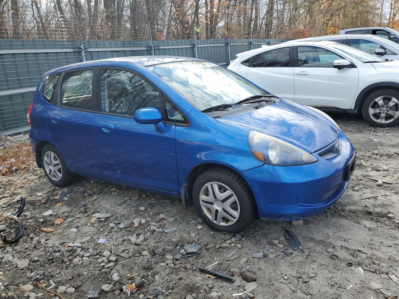2007 Honda Fit VIN JHMGD38477S010873 Copart auction photo, undercarriage / minor dent/scratches damage thumbnail 4