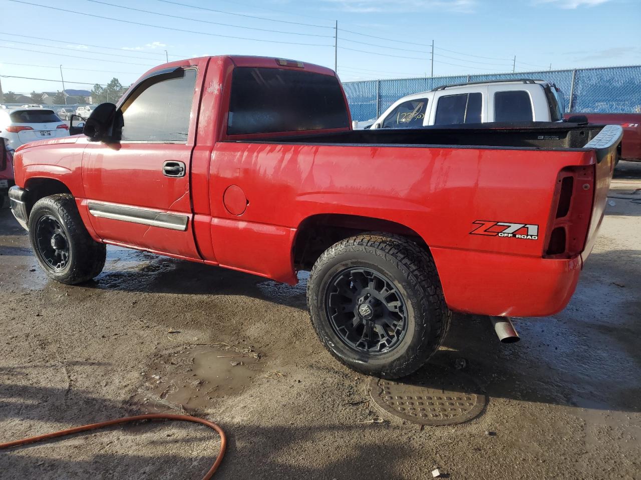 2003 Chevrolet Silverado VIN 1GCEK14T33Z191293 Copart auction photo, rear end damage thumbnail 2