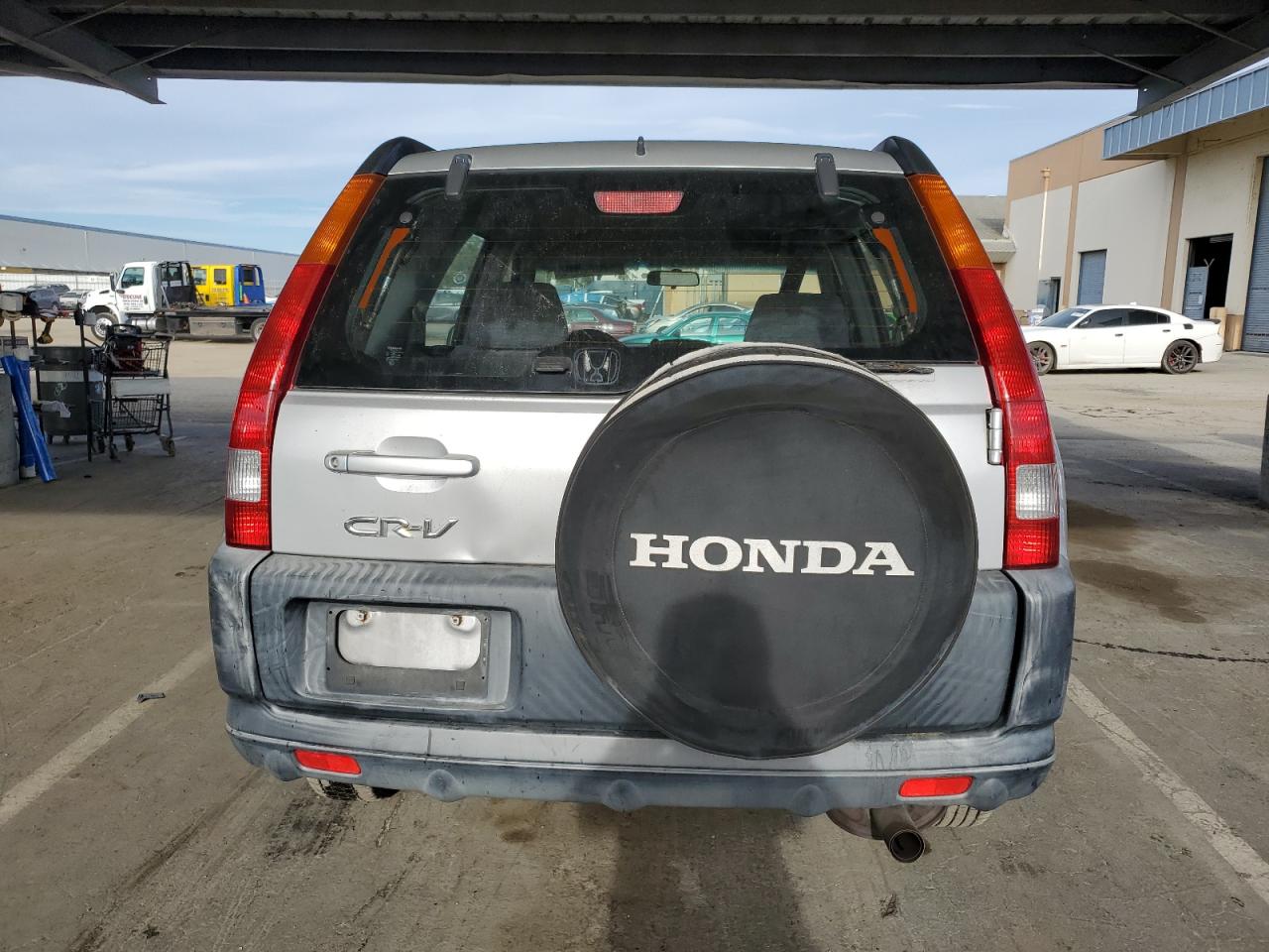 2002 Honda CR-V VIN JHLRD68412C012233 Copart auction photo, front end damage thumbnail 6