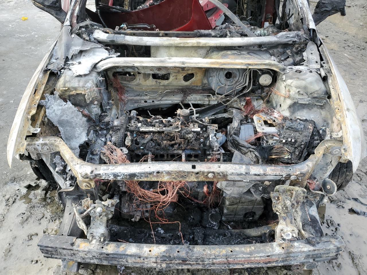 2013 Ford Fusion VIN 3FA6P0HR8DR161555 Copart auction photo, burn damage thumbnail 11