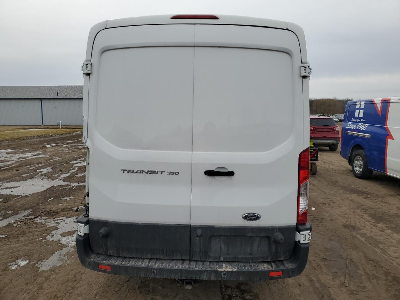 2017 Ford Transit VIN 1FTBW2CM6HKA93561 Copart auction photo, front end / side damage thumbnail 6