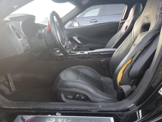 2017 Chevrolet Corvette VIN 1G1YU3D60H5603836 Copart auction photo, front end / side damage thumbnail 7