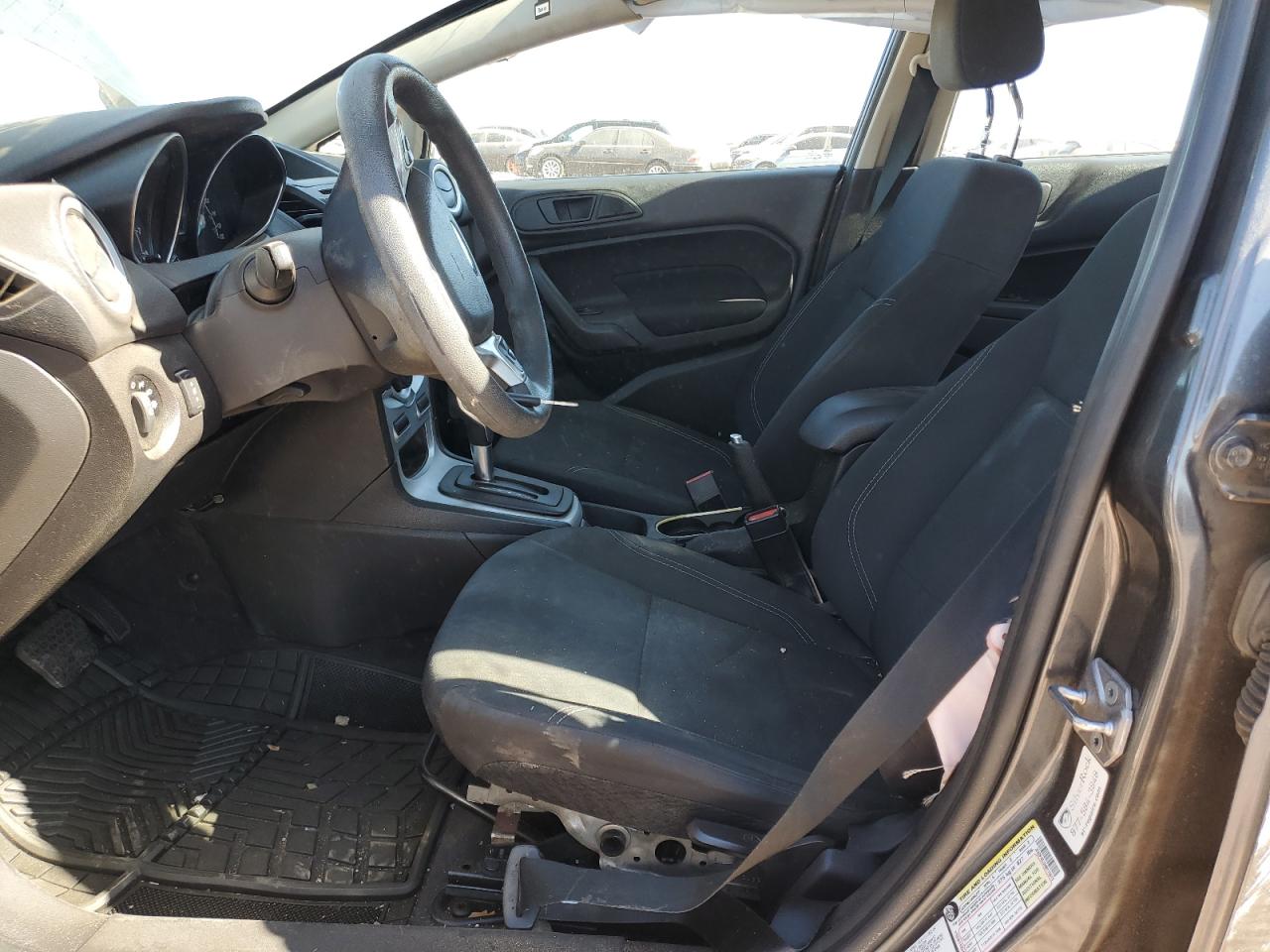 2017 Ford Fiesta VIN 3FADP4BJ3HM110615 Copart auction photo, all over damage thumbnail 7