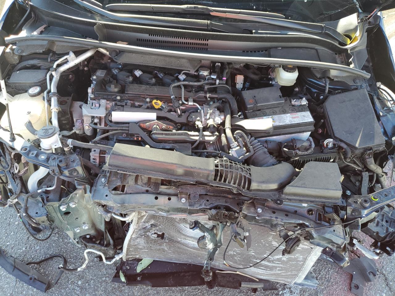 2019 Toyota Corolla VIN JTNK4RBE2K3061860 Copart auction photo, front end damage thumbnail 13