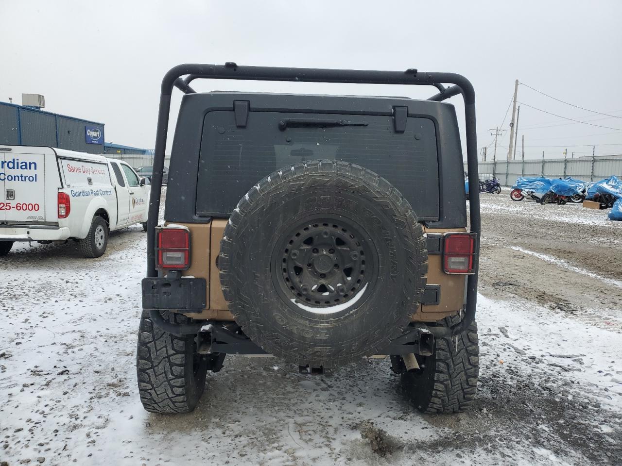 2015 Jeep Wrangler VIN 1C4BJWDG9FL632390 Copart auction photo, mechanical damage thumbnail 6