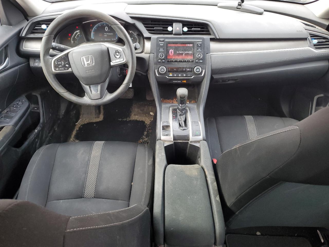 2020 Honda Civic VIN 2HGFC2F69LH584652 Copart auction photo, rear end damage thumbnail 8